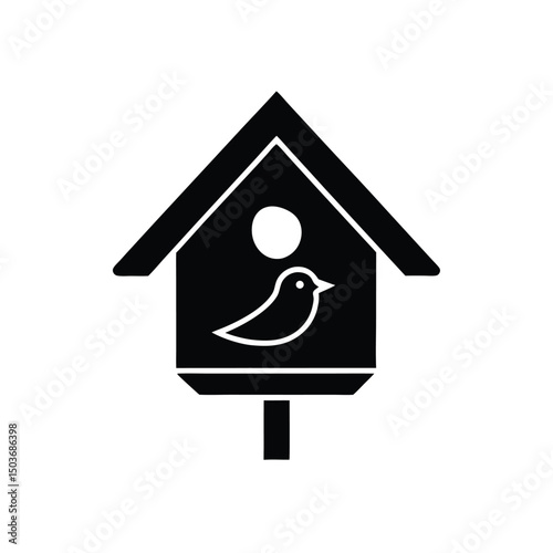 birdhouse icon vector illustration