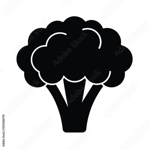 broccoli icon vector illustration