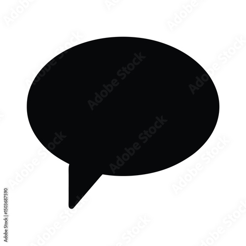 chat bubble icon vector illustration