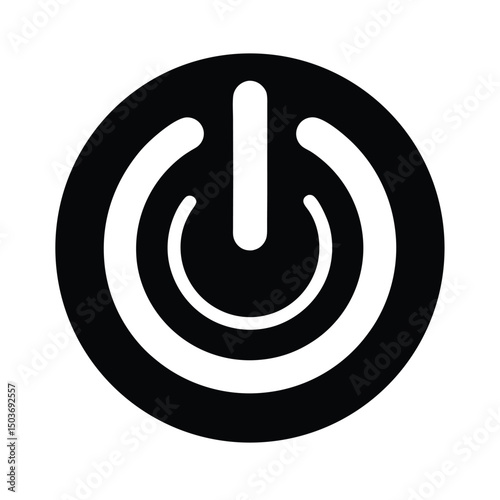 power button symbol icon vector illustration