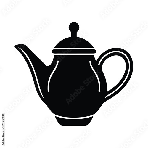 teapot icon vector illustration