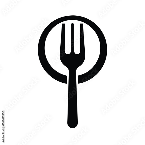 tuning fork icon vector illustration