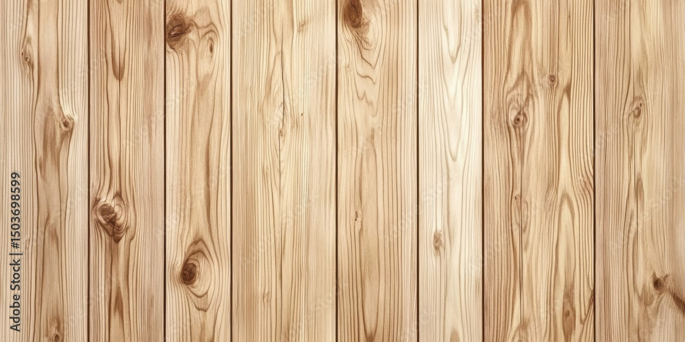 Fototapeta premium Beautiful Light Brown Wood Paneling Texture