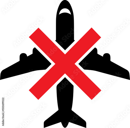 flight cancel indicator icon