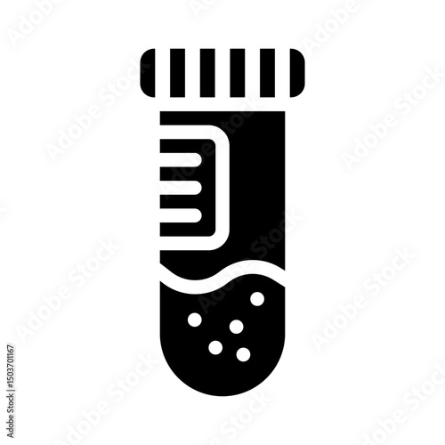 lab experiment glyph icon