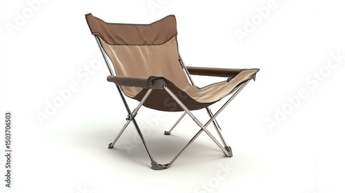 A stylish, lightweight camping chair designed for comfort and portability