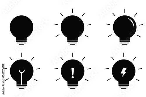 Light bulb icon. light lamp icon vector illustration eps 10.