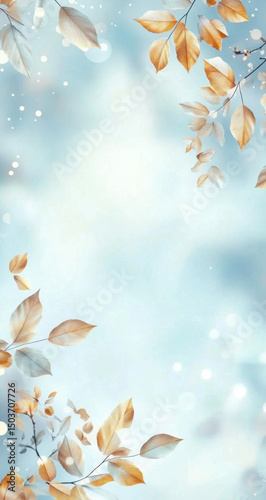 Autumn Leaves in the Soft Light