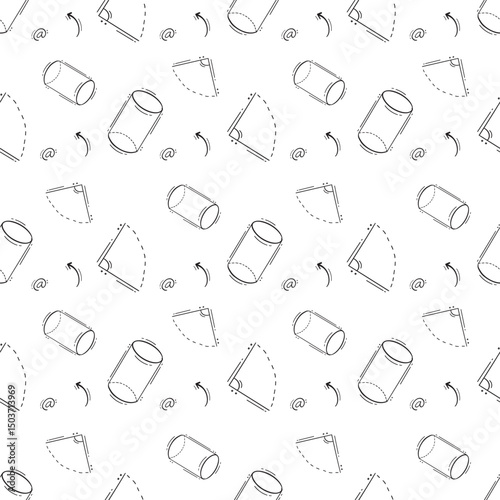 school supplies pattern, education seamless pattern, doodle school seamless pattern, hand drawn education pattern background, doodle school background