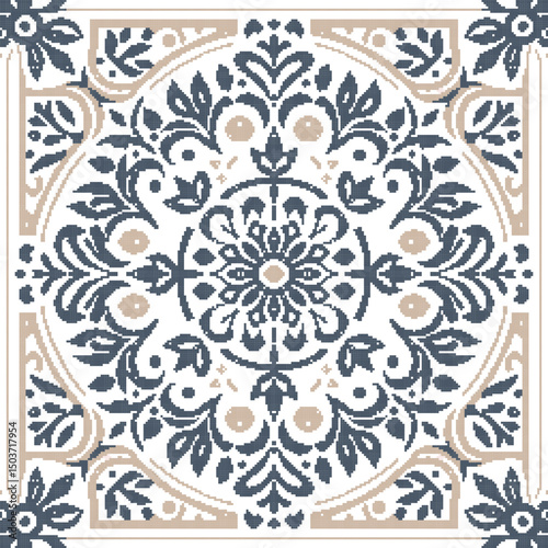 Tribal carpet traditional