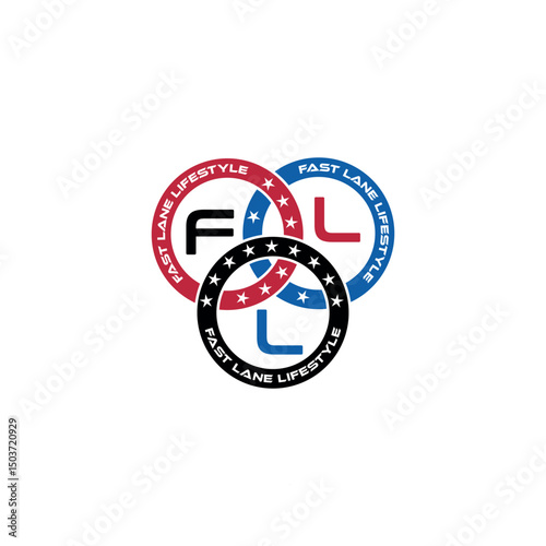 Powerful sports logo with bold fonts and dynamic shapes, ideal for athletic teams, fitness centers, and sportswear brands aiming to showcase strength, motion, and competitive spirit.
