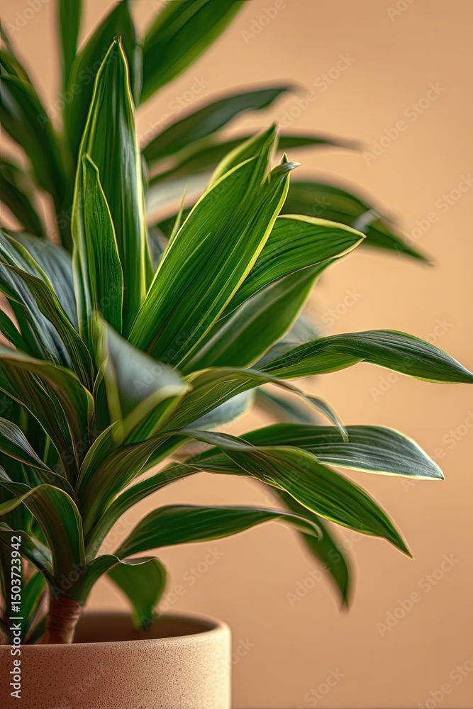 Fototapeta premium succulent plant in a pot