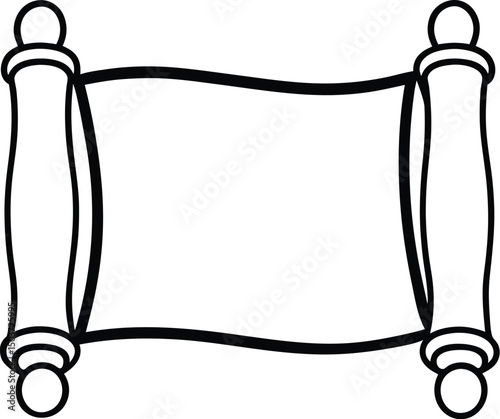 Torah scroll icon