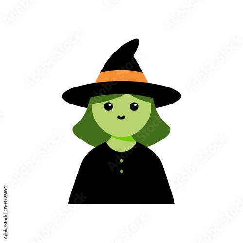 Witch With A Crystal Ball Doodle Vector For A Fortune Telling Seer