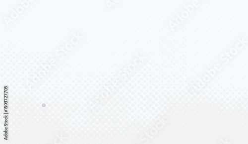 Subtle light gray halftone dot pattern background, soft gradient effect for modern design projects, ideal for creating visual depth and texture in understated backgrounds