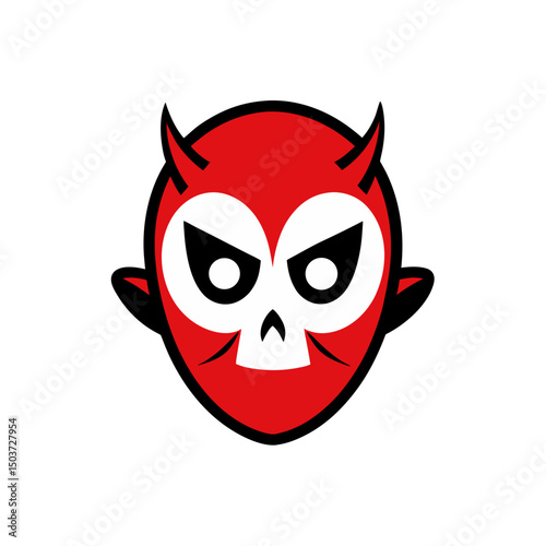 Superhero Mask Doodle Vector For A Simple Hero Or Villain Disguise