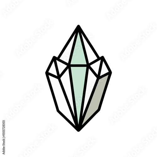 Crystal Ball Doodle Vector For Fortune Telling And Divination Clipart