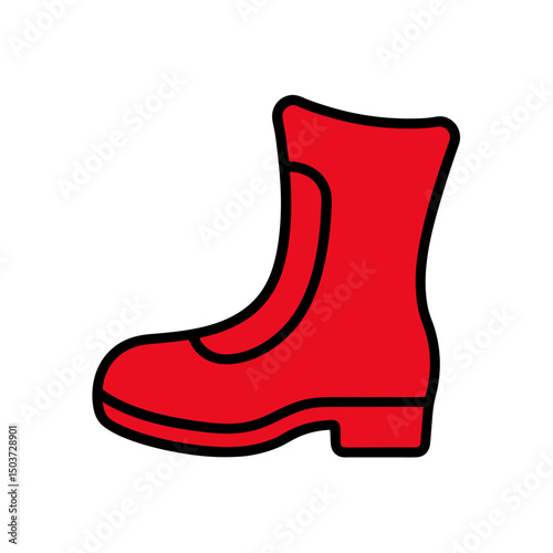 Heavy Knight Boots Doodle Vector For Medieval Armor And Warrior Designs