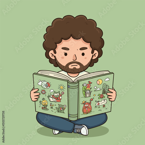 Imaginary journey through comics,
