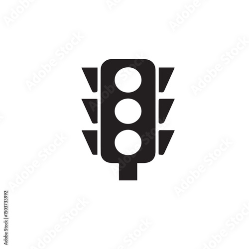 traffic lights vector icon