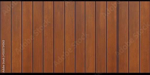 Wallpaper Mural Wood plank wall, warm brown tones.  Vertical planks, even texture, creates a simple, natural look Torontodigital.ca