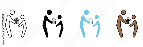 OFFER concept line icon. Simple element illustration.