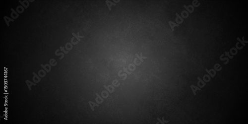 Dark black grunge wall charcoal colors texture backdrop background. Black Board Texture or Background. abstract grey color design are light with black gradient background.