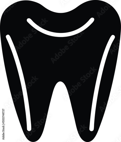 Dental Floss Icon Outline Vector Illustration