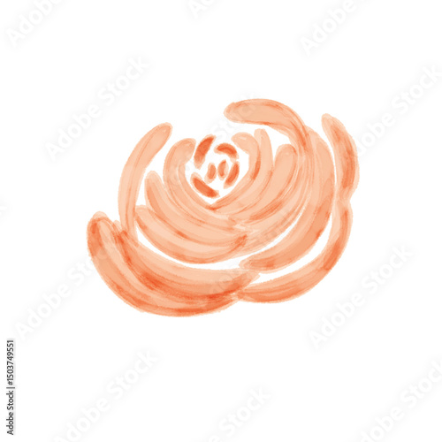 chocolate candy isolated on white