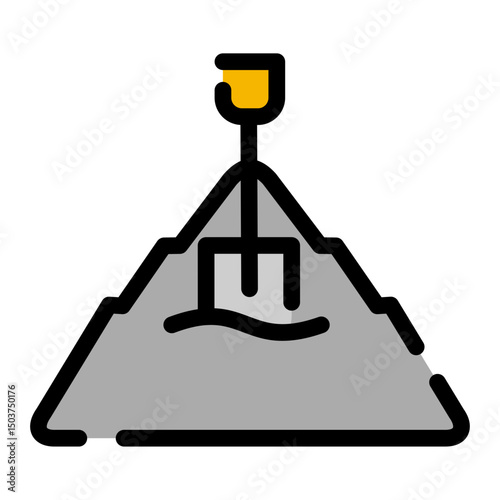 	
sand and shovel icon	
