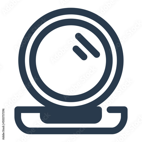 Compact Mirror for Makeup Touch-Up