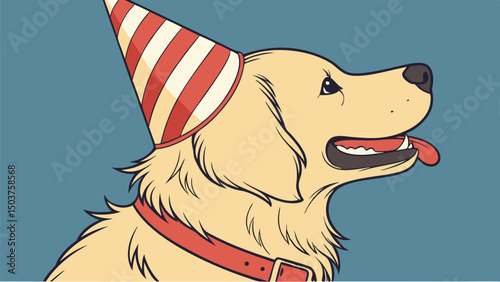 illustration of a dog