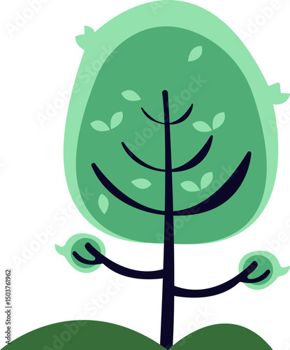 Cute Tree Clipart