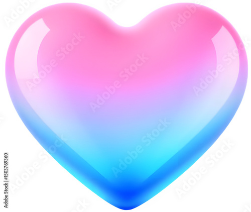 파스텔 3d하트(Pastel 3D heart)
