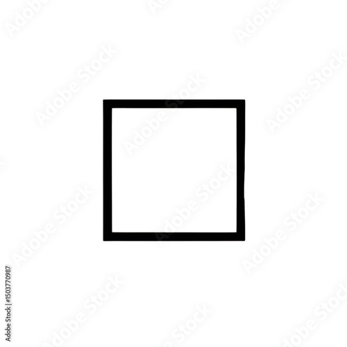 blank photo frame