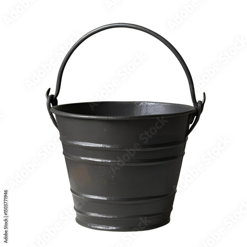 old metal bucket