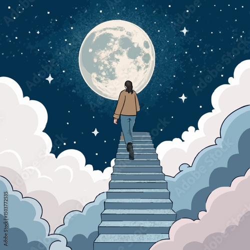 Stairway to the Moon