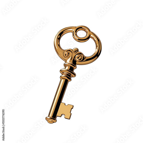 old rusty key