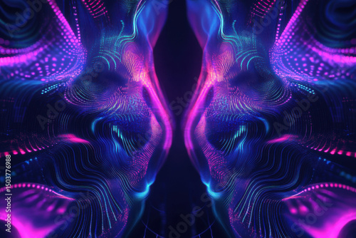 Futuristic abstract background