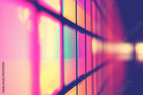 retro abstract background 3d
