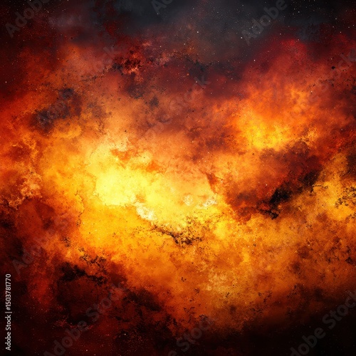 격렬한 화염의 질감, 불꽃의 춤