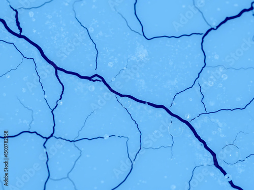 Glacial Blue Veins