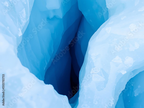 Icy Blue Depths