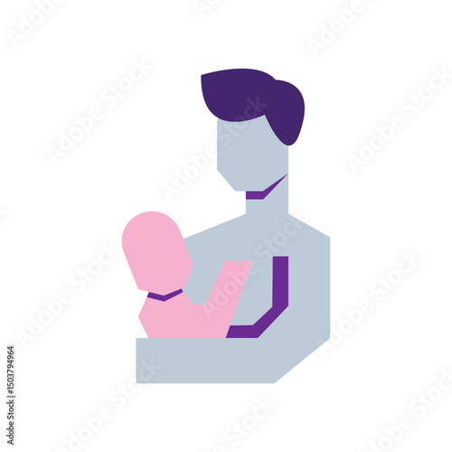 Father's Day Hug Icon