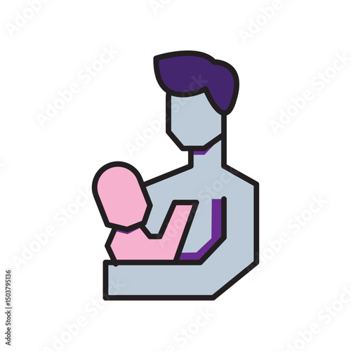 Father's Day Hug Icon