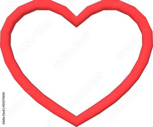 heart shaped red heart