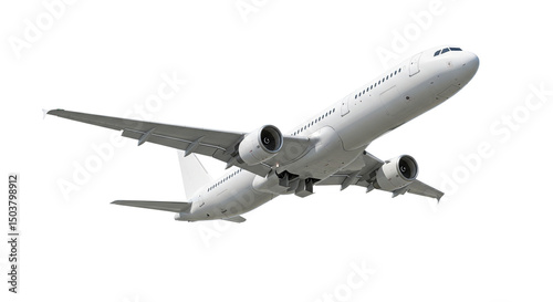 airplane isolated on white