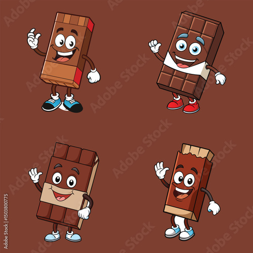 Chocolate Bar Cartoon 
