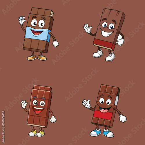 Chocolate Bar Cartoon 
