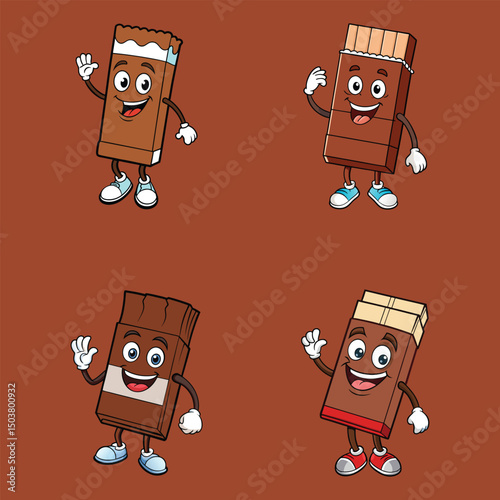 Chocolate Bar Cartoon 